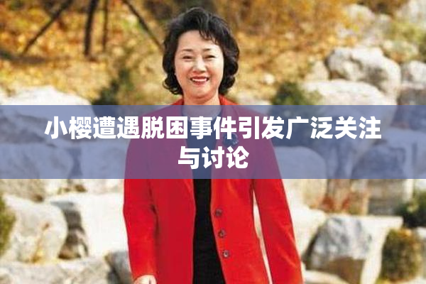 小樱遭遇脱困事件引发广泛关注与讨论