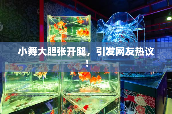 小舞大胆张开腿，引发网友热议！