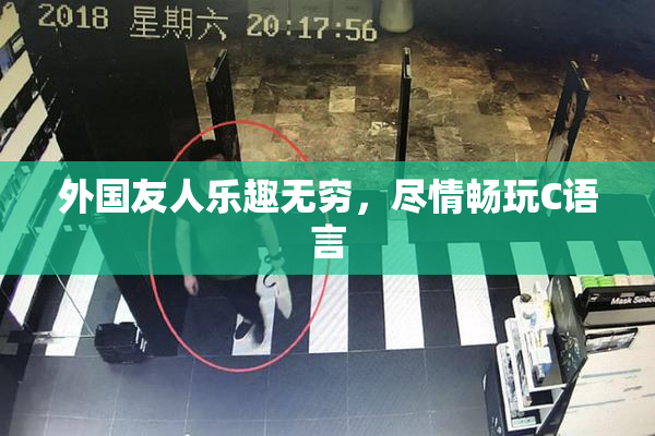 外国友人乐趣无穷，尽情畅玩C语言