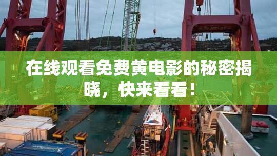 在线观看免费黄电影的秘密揭晓，快来看看！