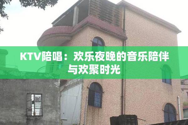 KTV陪唱：欢乐夜晚的音乐陪伴与欢聚时光