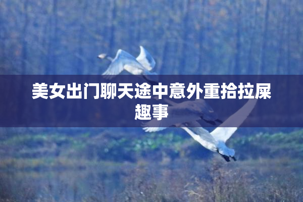 美女出门聊天途中意外重拾拉屎趣事