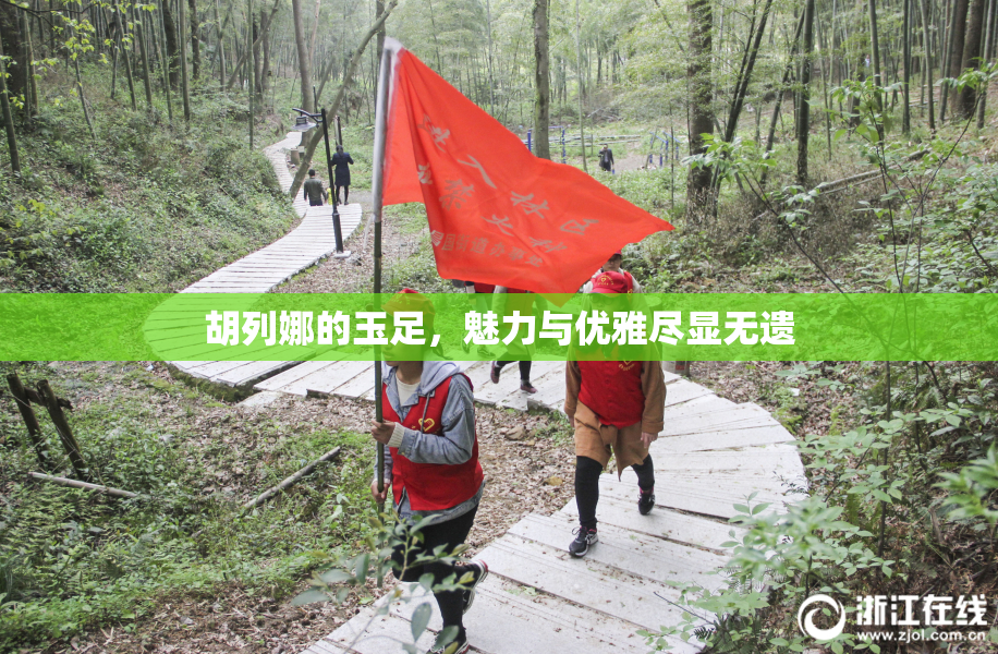 胡列娜的玉足，魅力与优雅尽显无遗