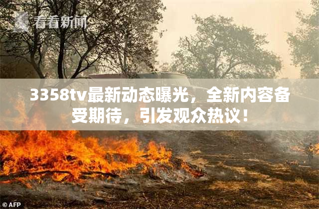 3358tv最新动态曝光，全新内容备受期待，引发观众热议！