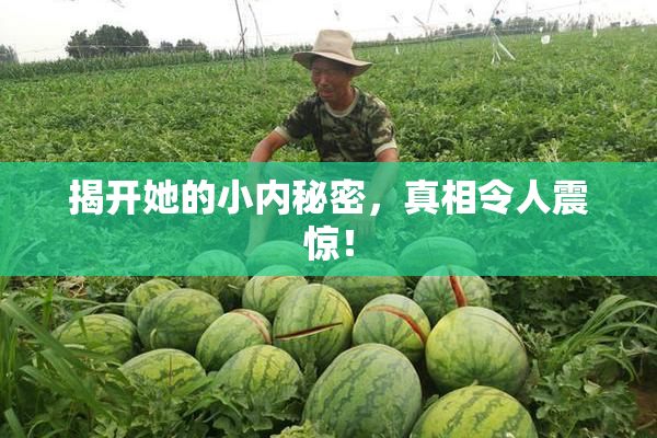 揭开她的小内秘密，真相令人震惊！