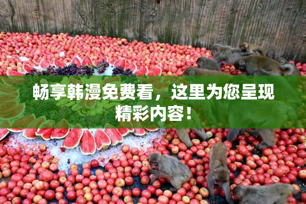 畅享韩漫免费看，这里为您呈现精彩内容！