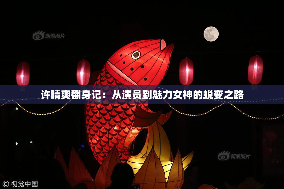 许晴爽翻身记：从演员到魅力女神的蜕变之路