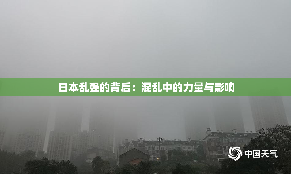 日本乱强的背后：混乱中的力量与影响