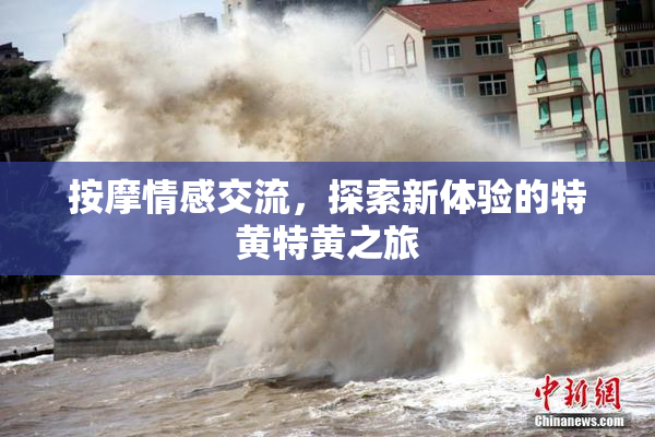 按摩情感交流，探索新体验的特黄特黄之旅