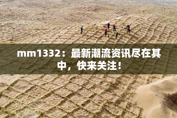 mm1332：最新潮流资讯尽在其中，快来关注！