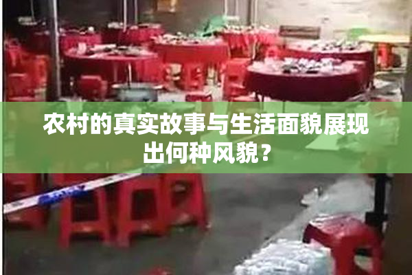 农村的真实故事与生活面貌展现出何种风貌？