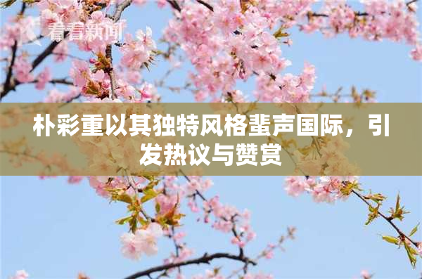 朴彩重以其独特风格蜚声国际，引发热议与赞赏