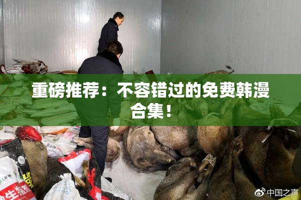 重磅推荐：不容错过的免费韩漫合集！
