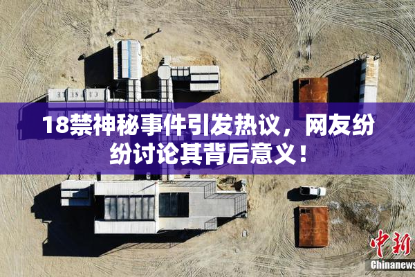 18禁神秘事件引发热议，网友纷纷讨论其背后意义！