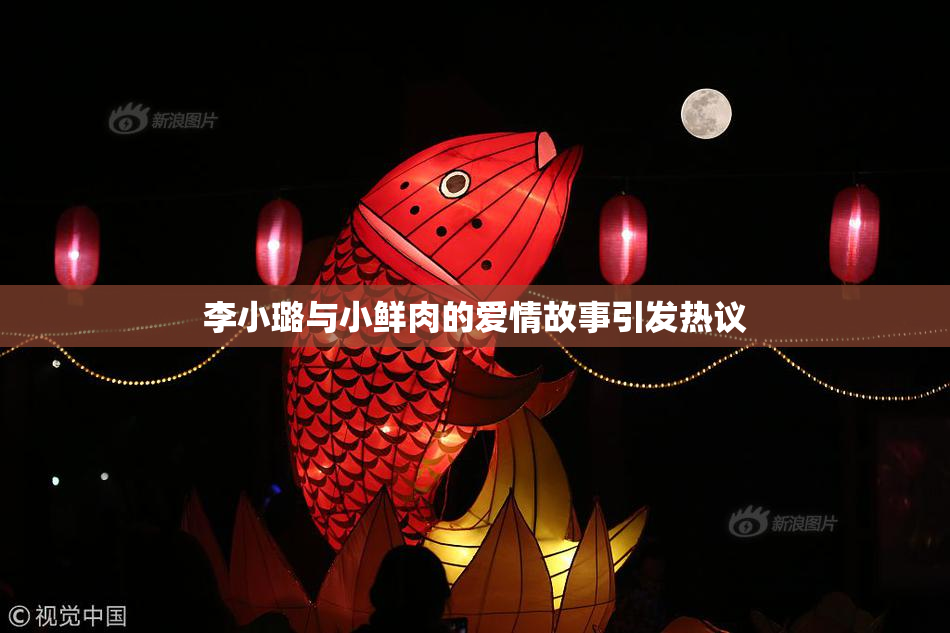 李小璐与小鲜肉的爱情故事引发热议