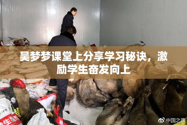 吴梦梦课堂上分享学习秘诀，激励学生奋发向上