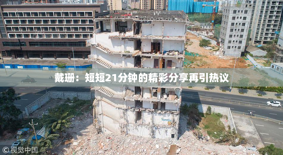 戴珊：短短21分钟的精彩分享再引热议