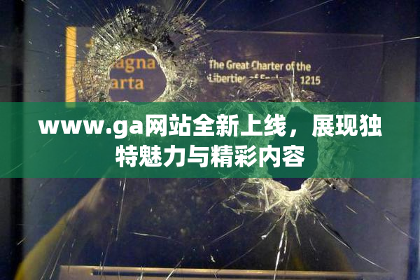 www.ga网站全新上线，展现独特魅力与精彩内容