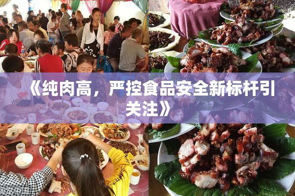 《纯肉高，严控食品安全新标杆引关注》