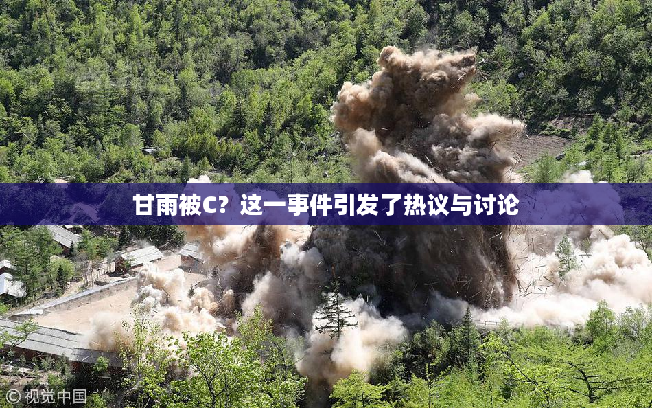 甘雨被C？这一事件引发了热议与讨论