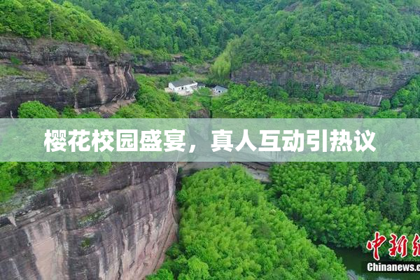 樱花校园盛宴，真人互动引热议