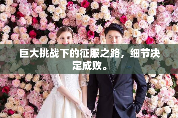 巨大挑战下的征服之路，细节决定成败。