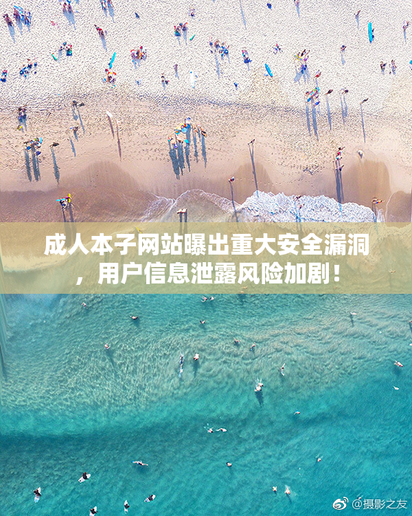 成人本子网站曝出重大安全漏洞，用户信息泄露风险加剧！