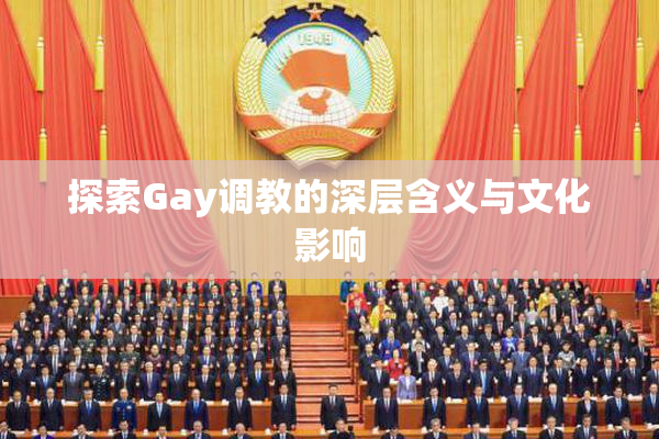 探索Gay调教的深层含义与文化影响