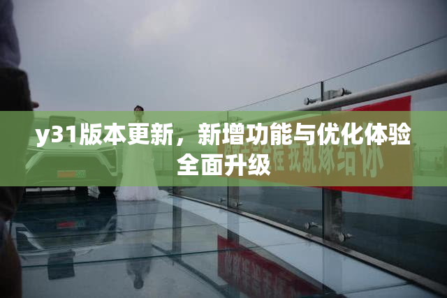 y31版本更新，新增功能与优化体验全面升级