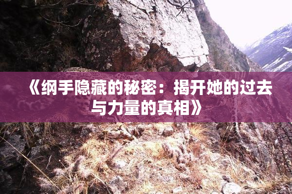 《纲手隐藏的秘密：揭开她的过去与力量的真相》