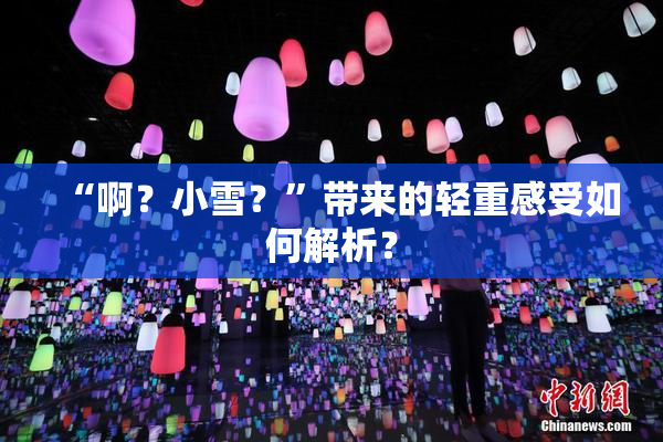 “啊？小雪？”带来的轻重感受如何解析？