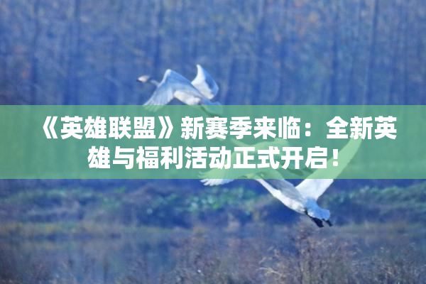 《英雄联盟》新赛季来临：全新英雄与福利活动正式开启！