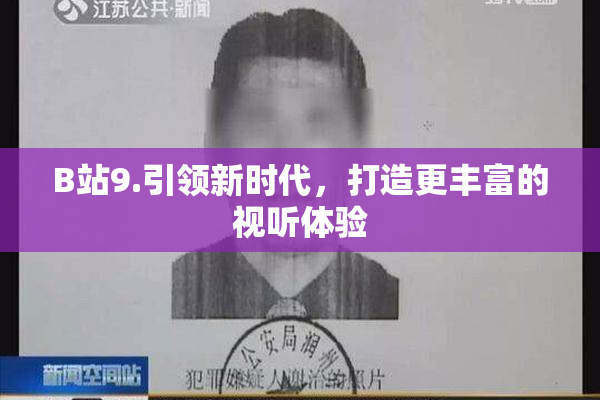 B站9.引领新时代，打造更丰富的视听体验