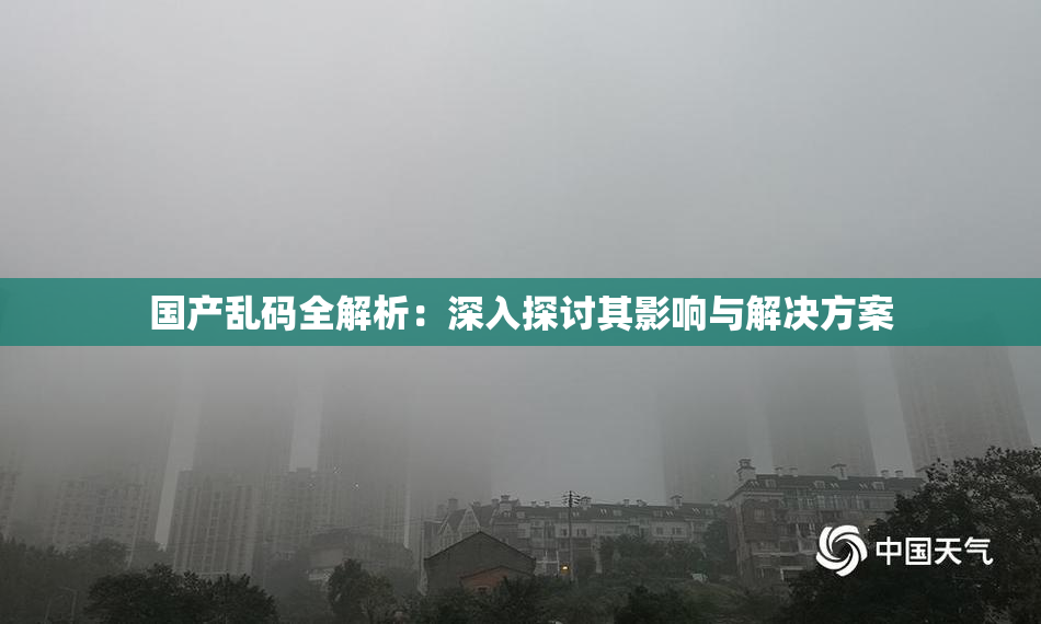 国产乱码全解析：深入探讨其影响与解决方案