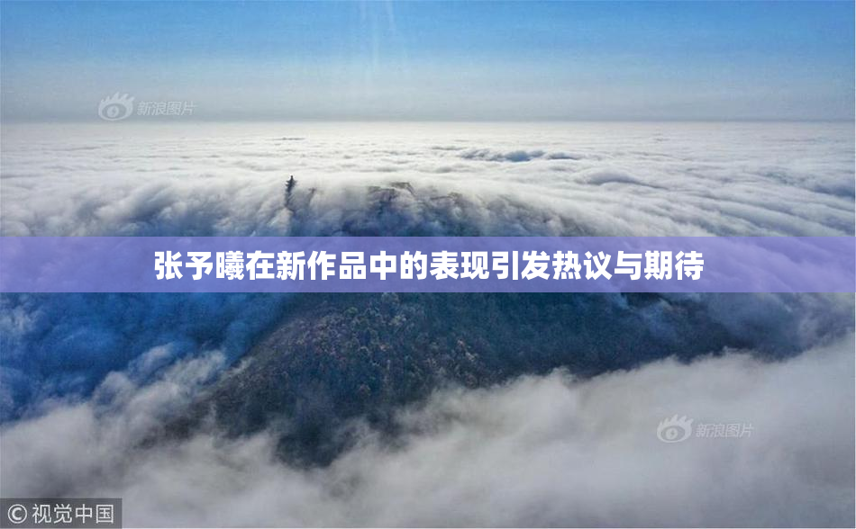 张予曦在新作品中的表现引发热议与期待