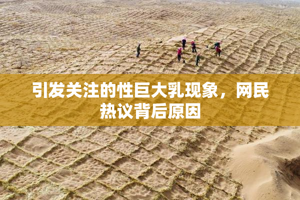 引发关注的性巨大乳现象，网民热议背后原因