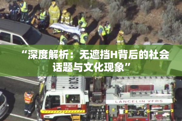 “深度解析：无遮挡H背后的社会话题与文化现象”