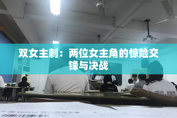 双女主刺：两位女主角的惊险交锋与决战