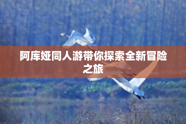 阿库娅同人游带你探索全新冒险之旅