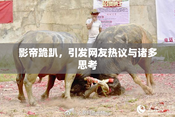 影帝跪趴，引发网友热议与诸多思考