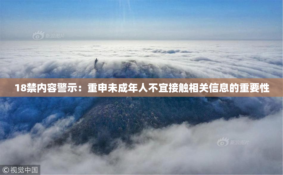 18禁内容警示：重申未成年人不宜接触相关信息的重要性