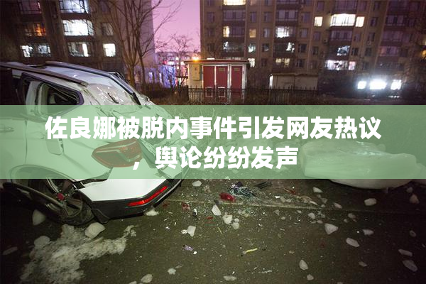 佐良娜被脱内事件引发网友热议，舆论纷纷发声