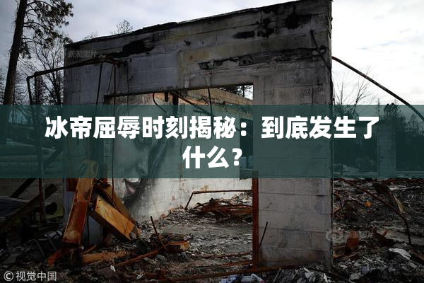 冰帝屈辱时刻揭秘：到底发生了什么？