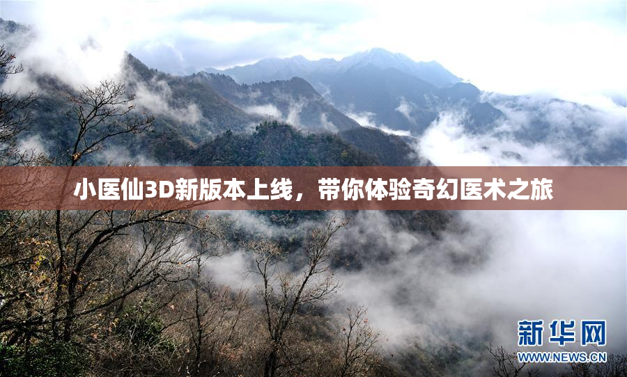 小医仙3D新版本上线，带你体验奇幻医术之旅