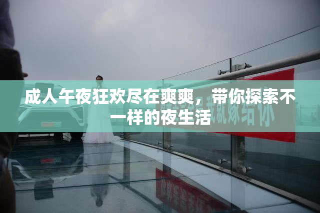 成人午夜狂欢尽在爽爽，带你探索不一样的夜生活