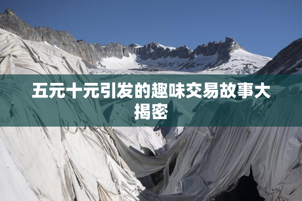 五元十元引发的趣味交易故事大揭密