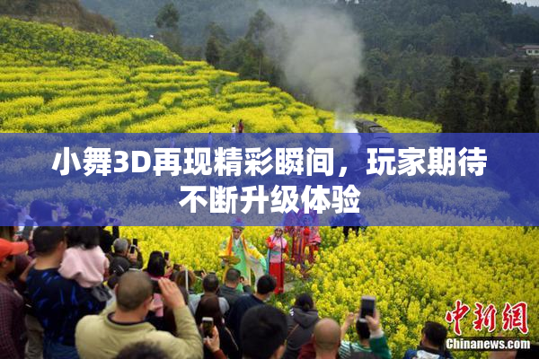 小舞3D再现精彩瞬间，玩家期待不断升级体验