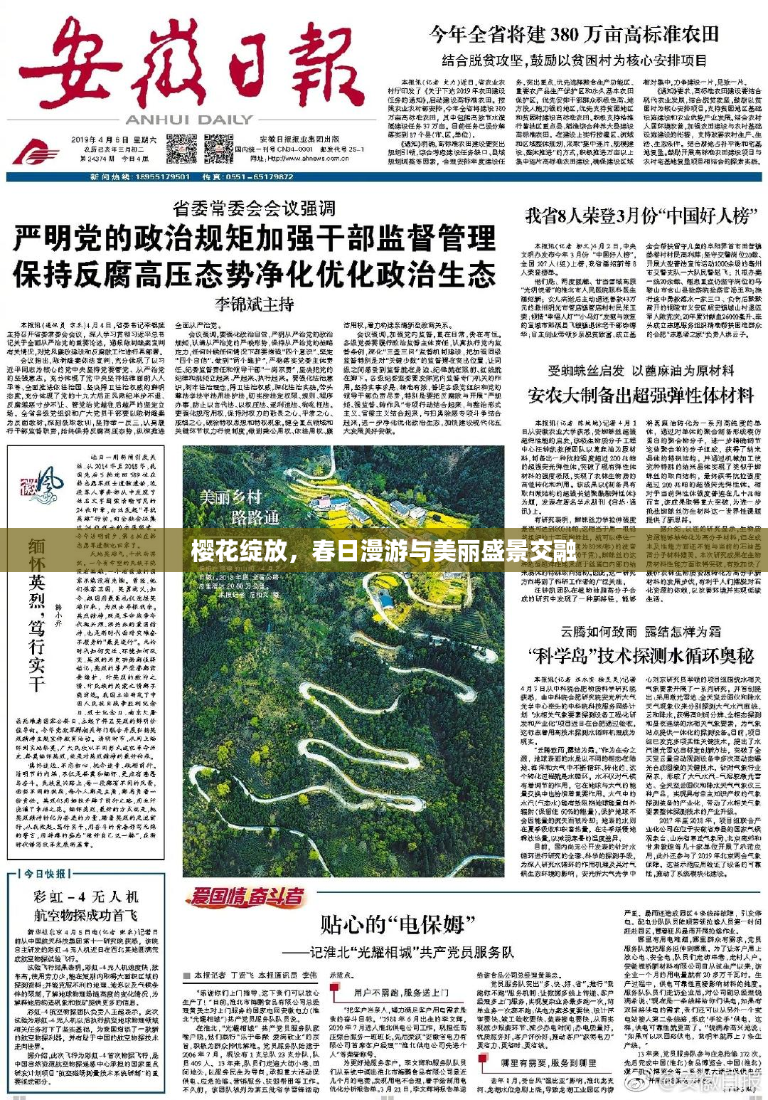 樱花绽放，春日漫游与美丽盛景交融