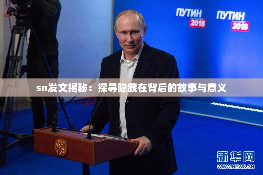 sn发文揭秘：探寻隐藏在背后的故事与意义