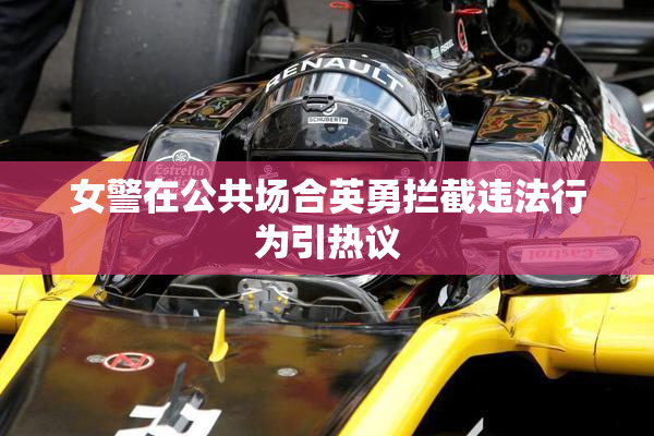 女警在公共场合英勇拦截违法行为引热议